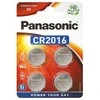 Panasonic CR2016 ličio monetinės baterijos 3V laikrodžiams, 4 vnt.