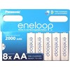 Panasonic Eneloop AA 2000mAh įkraunamos baterijos, 8 vnt. rinkinys