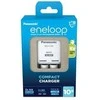 Panasonic Eneloop BQ-CC50 AA/AAA eko baterijų įkroviklis 2xAA