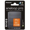 Panasonic Eneloop Pro AA 2500mAh įkraunamos baterijos 4vnt + dėklas