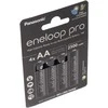 Panasonic Eneloop Pro AA 2500mAh įkraunamos baterijos, 4 vnt.