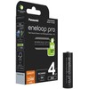 Panasonic Eneloop Pro AA 2500mAh įkraunamos baterijos, 4 vnt.