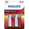 Philips Power LR14 C šarminės baterijos, 2 vnt.