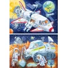 Ravensburger 2 dėlionės „Kelionė į kosmosą“, 2×24 det., nuo 4 m.
