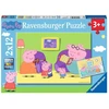 Ravensburger Dėlionė 2x12 vnt. - Pepa Pig