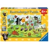 Ravensburger 2 dėlionės „Kurmiukas“, 2×24 det., nuo 4 m.