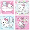 Ravensburger 4 dėlionės lagaminėlyje „Charmmy Kitty“, 25–36 det., nuo 4 m.