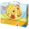 Ravensburger 4 dėlionės lagaminėlyje „Disney Mikė Pūkuotukas“, nuo 3 m.