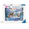 Ravensburger dėlionė „Elniai žiemos miške“, 1000 det.