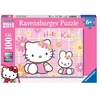 Ravensburger dėlionė „Hello Kitty“, 100 XXL det., nuo 6 m.