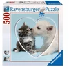 Ravensburger dėlionė „Kačiukas ir šuniukas“, 500 det.