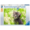 Ravensburger dėlionė „Kačiukas pievoje“, 500 det.