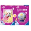 Ravensburger dėlionė + puzzleball® „Disney princesės“, 100 + 60 det., nuo 7 m.