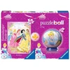Ravensburger dėlionė + puzzleball® „Disney princesės“, 100 + 60 det., nuo 7 m.