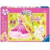 Ravensburger dėlionė su blizgučiais „Barbie: madų pasaka“, 100 det., nuo 6 m.
