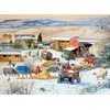 Ravensburger dėlionė „Žiema ūkyje“, 1000 det.
