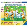 Ravensburger grindų dėlionė „Džiunglėse“, 24 det., nuo 3 m.