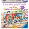 Ravensburger lauko dėlionė „Ugniagesiai“, 12 det., nuo 2 m.