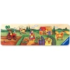 Ravensburger medinė dėlionė „Mano pirmoji ferma“, 5 det., nuo 1,5 m.