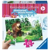 Ravensburger plastikinė dėlionė „Maša ir lokys“, 12 det., nuo 2 m.