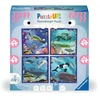 Ravensburger PuzzleUP! 4 dėlionės „Jūrų gyvūnai“, nuo 5 m.
