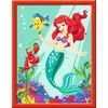 Dėlionė Ravensburger tapyba pagal skaičius „Disney Undinėlė“, 18×24 cm, nuo 7 m.