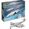 Revell Gloster Meteor F.8 1:32 plastikinis lėktuvo surenkamas modelis 42,2 cm