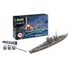 Revell Gneisenau karo laivo modelis 1:1200 dovanų rinkinys