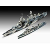 Revell Pacific Warriors USS Fletcher &amp; Indianapolis dovanų rinkinys 1/700