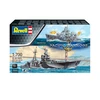 Revell Pacific Warriors USS Fletcher &amp; Indianapolis dovanų rinkinys 1/700