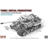 RFM Rye Field 1/35 Tiger I ankstyvas plastikinis tanko modelis su interjeru
