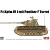 RFM Rye Field Pz.Kpfw. IV J su Panther F bokšteliu 1/35 plastikinis modelis