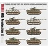 RFM Rye Field Tiger I tankas vid. gamyba 2in1 pilnas interjeras 1/35