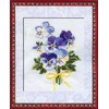 RIOLIS - Create It Yourself - Siuvinėjimo rinkinys „Našlaitės“ 792 (13x16 cm)