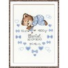 RIOLIS – Create It Yourself – Siuvinėjimo rinkinys „Berniuko gimimo liudijimas“ 1124 (18x24 cm)