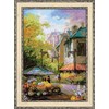 RIOLIS – Create It Yourself – Siuvinėjimo rinkinys „Gėlėta gatvė“ 1306 (26x38 cm)