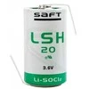 Saft LSH20 3,6V 13000mAh pramoninė ličio baterija su Z kojelėmis