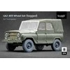 ScaleX UAZ-469 nuleistų ratų rinkinys Trumpeter modeliui 1/35