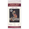 Siuvinėjimo karoliukais rinkinys „Katė ir kandis“ Abris Art AB-794