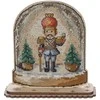 Siuvinėjimo kryželiu rinkinys ant medžio su karoliukais – Wonderland Crafts