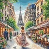 Siuvinėjimo kryželiu rinkinys „From Paris With Love“ AVA Stitch