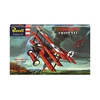 Surenkamas lėktuvo modelis Revell Fokker DR-1 triplanas 1/28 03762