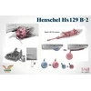 Takom Henschel Hs 129 B-2 lėktuvo modelis 1/48 su interjeru