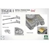 Takom Tiger I ankstyvasis 4in1 tanko modelis 1/35 s.Pz.Abt.502
