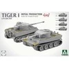 Takom Tiger I ankstyvasis 4in1 tanko modelis 1/35 s.Pz.Abt.502