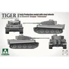 Takom Tiger I ankstyvos gamybos plastikinis modelis su zimmeritu