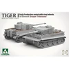 Takom Tiger I ankstyvos gamybos plastikinis modelis su zimmeritu