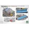 Takom Tiger I ankstyvos gamybos tanko modelis 1/35