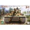 Takom Tiger I vėlyvasis tanko modelis 1/35, Normandija 1944, su Zimmerit