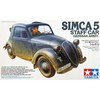Tamiya Simca 5 štabo automobilis 1/35, Vokiečių armija, plastikinis modelis